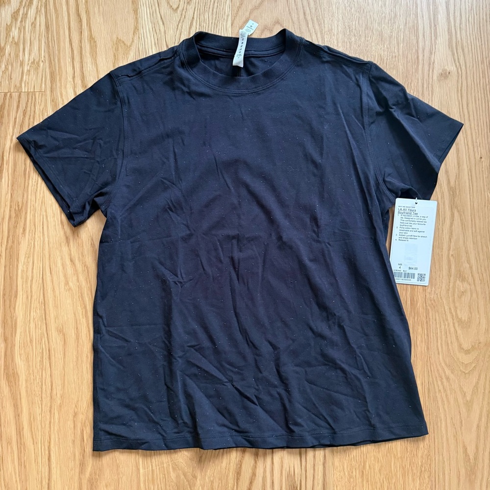 Lululemon LA all yours boyfriend tee size 4
